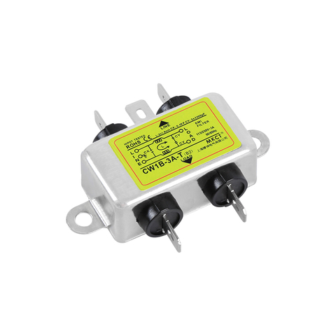 CW1B-1A/3A/6A/10A-T(B2) /T(B1) 115/250VAC Insert Connection Type Enfase EMI Power Filter