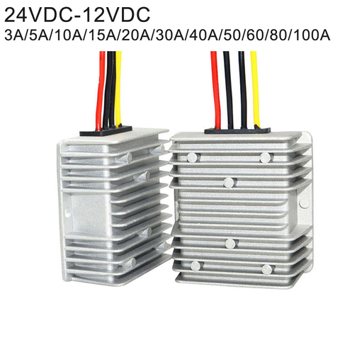 24VDC to 12VDC 1.5A to 100A Step Down Hindi nakahiwalay na DC-DC Buck Power Converter