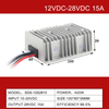 12VDC-ից 28VDC 3A-ից 40A Անջրանցիկ ոչ մեկուսացված մեկ ելքային DC-DC փոխարկիչ մեքենայի համար