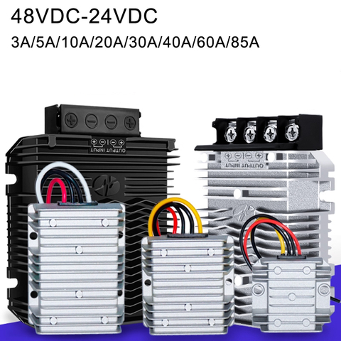 48V až 24V 3A až 85A Pokles DC/DC měnič IP68 Vodotěsn&yacute; nap&aacute;jec&iacute; zdroj pro sol&aacute;rn&iacute; syst&eacute;m