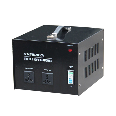 5000VA 110V - 220V Step Up kannettava muuntaja
