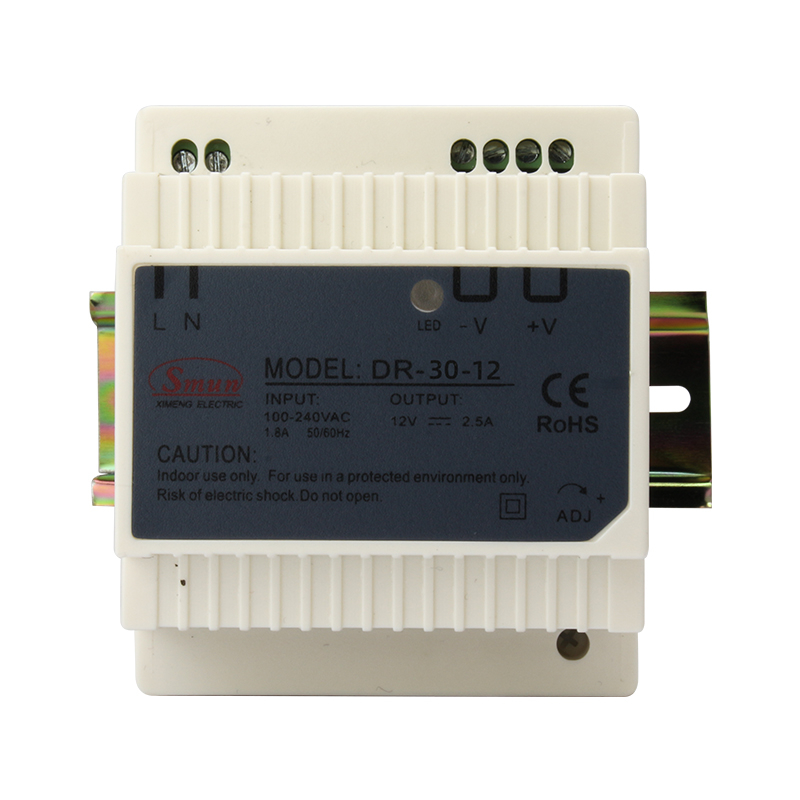 DR-30-12 30W 12VDC Din Rail Type Switching Power Supply
